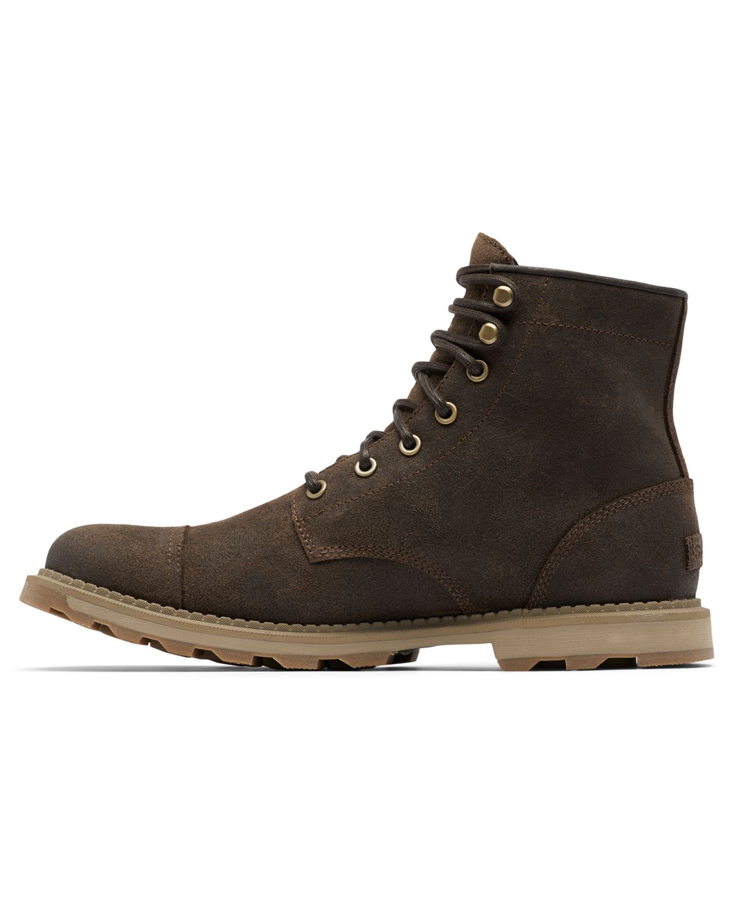 Мужские ботинки Sorel Madson II Chore Waterproof, цвет: Табачный коричневый — фото 6