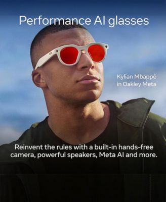 Unisex Meta HSTN Polarized AI Sunglasses, OW8002