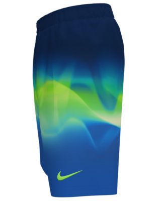 Boys' 8-20 Fade Ombre Print Swim Trunks