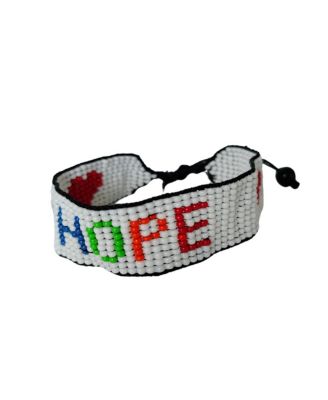 Hope and Hearts Handmade Maasai Beaded Bracelet