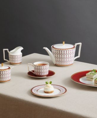 Renaissance Red Oval Platter