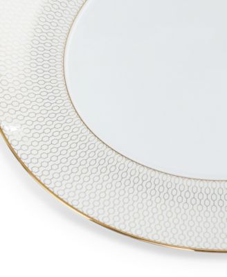 Gio Gold Oval Serving Platter 13"