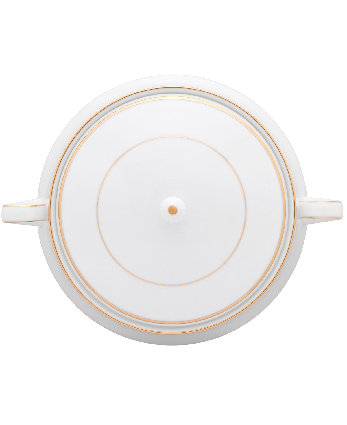 Noritake Heritage Covered Vegetable Bowl In Gold