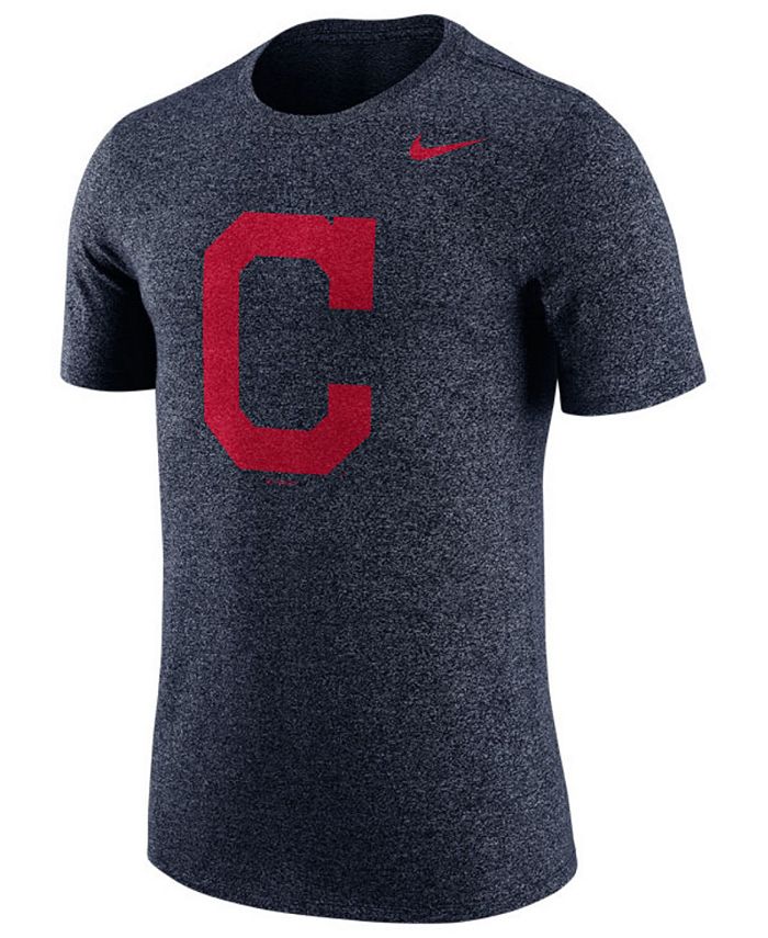 Nike Men's Cleveland Indians Marled T-Shirt & Reviews - Sports Fan Shop ...