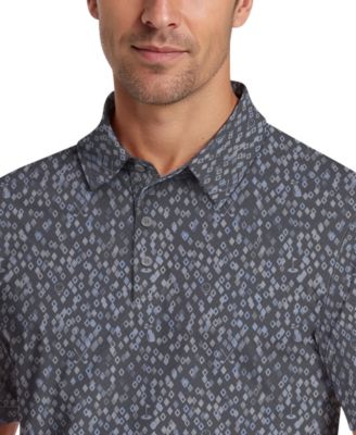 Men's All Over Golf Confetti Short-Sleeve Polo Shirt