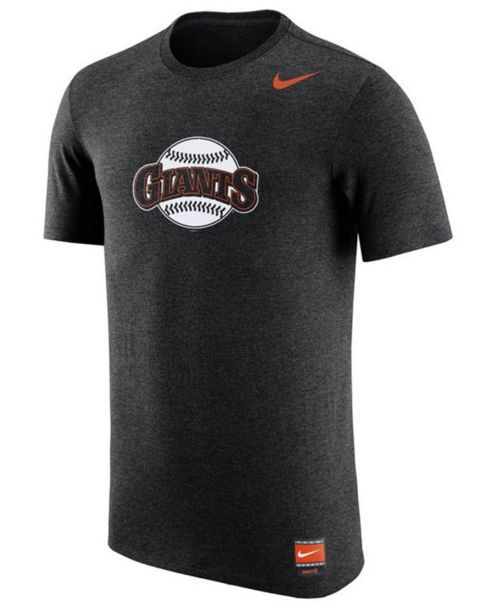 Nike Men's San Francisco Giants Coop Tri-Blend T-Shirt - Macy's