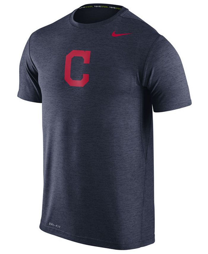 Nike Men's Cleveland Indians Dri-FIT Touch T-Shirt - Macy's