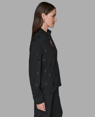 Women's Mock Neck Front Zipper Jacket