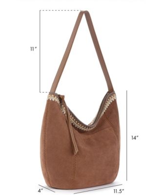 Women's Sequoia Leather Large Hobo Bag