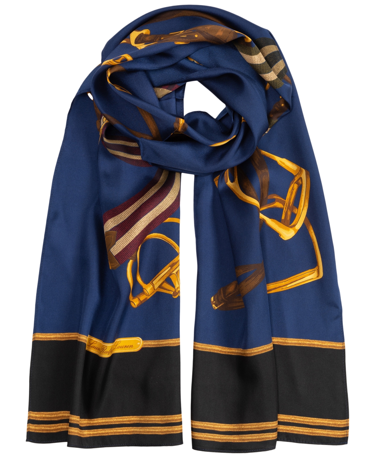 Lauren Ralph Lauren Ribbon Belt Oblong Scarf