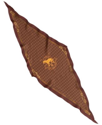 Plaid Small Diamond Scarf