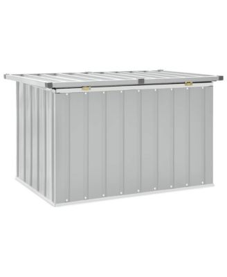 Storage Box Gray Galvanized Steel 42.9 in x 26.4 in x 25.6 in