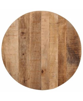 Bistro Table  23.6"x29.9" Rough Mango Wood