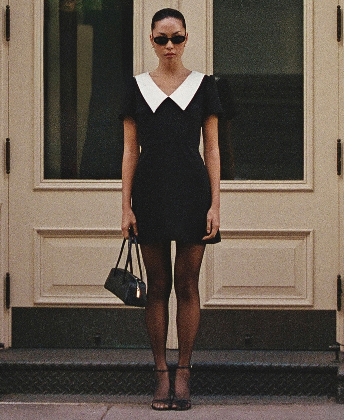 French Connection Women's Azra Short-Sleeve Collar Dress