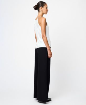 Women's Ennis Satin Cowl Neck Top