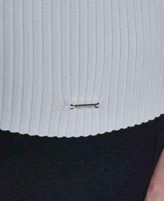 Plus Size Collared Short-Sleeve Sweater