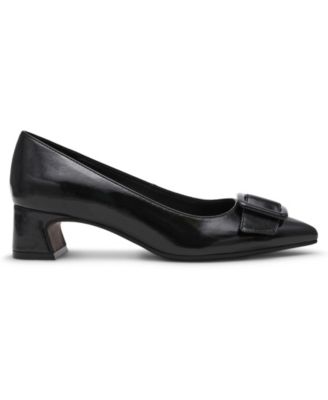Women's Senara Block Heel Buckle Pumps