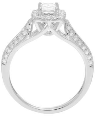 Diamond Engagement Ring (5/8 ct. t.w.) in 14k White or Yellow Gold