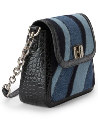 Gianna Small Denim Crossbody Bag
