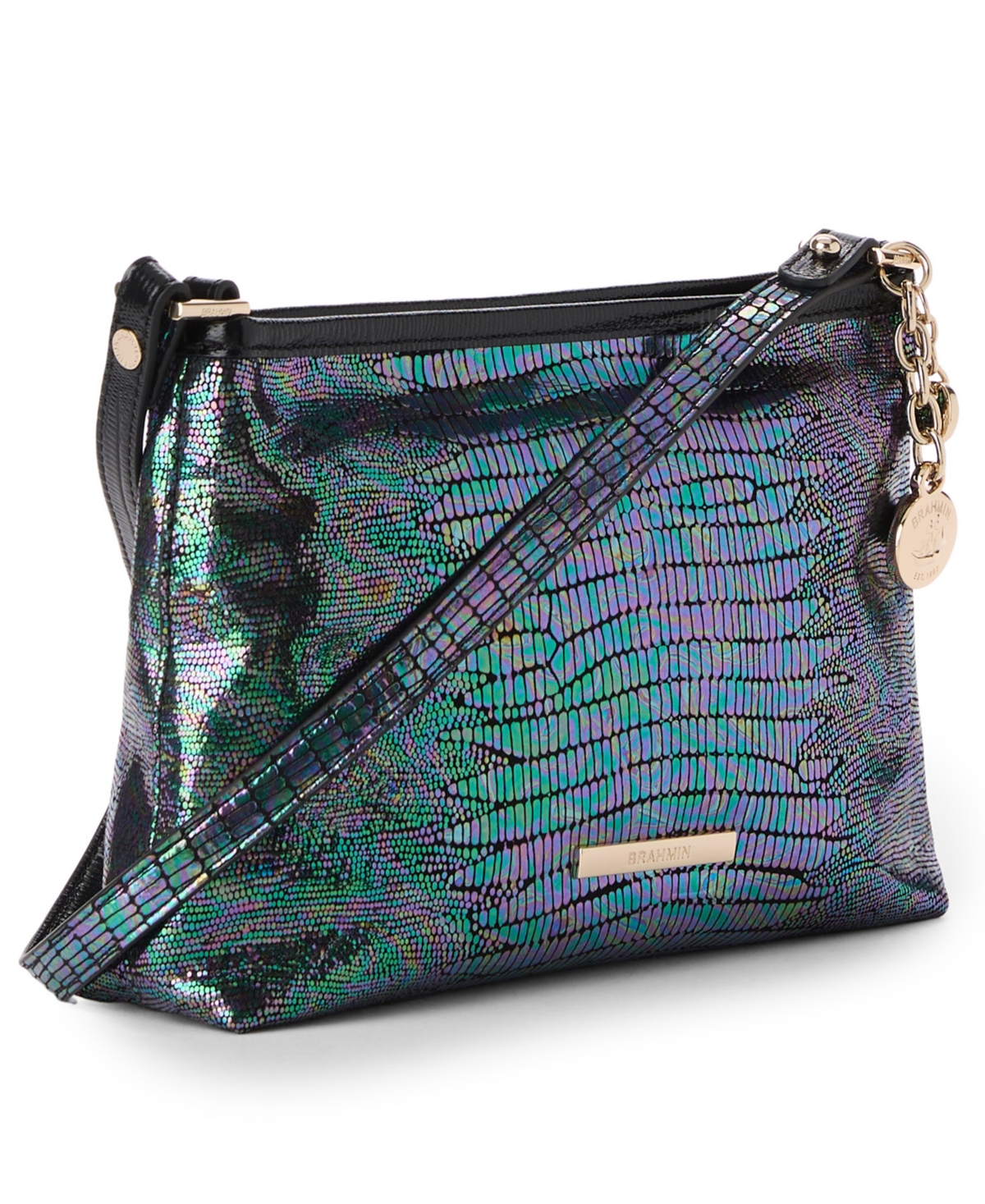 Brahmin Lorelei Melbourne Leather Shoulder Bag In Multi