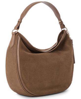 Kathleen Leather Large Hobo Bag