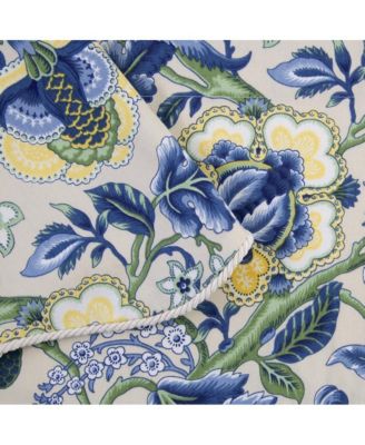 Regency Scallop Shaped 3" Rod Pocket Valances for Windows 50" x 15" Blue