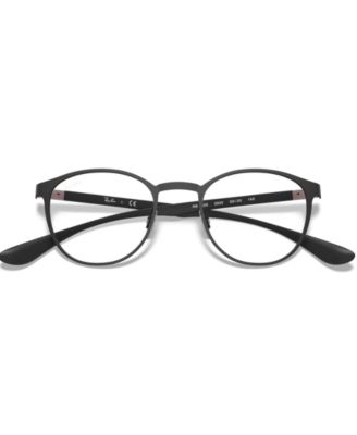 RX6355 Unisex Round Eyeglasses
