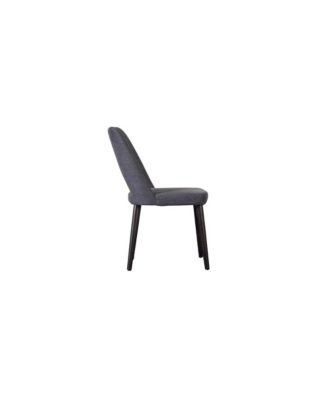 Prato Upholstered Dining Chair, Gray (Set of 2)