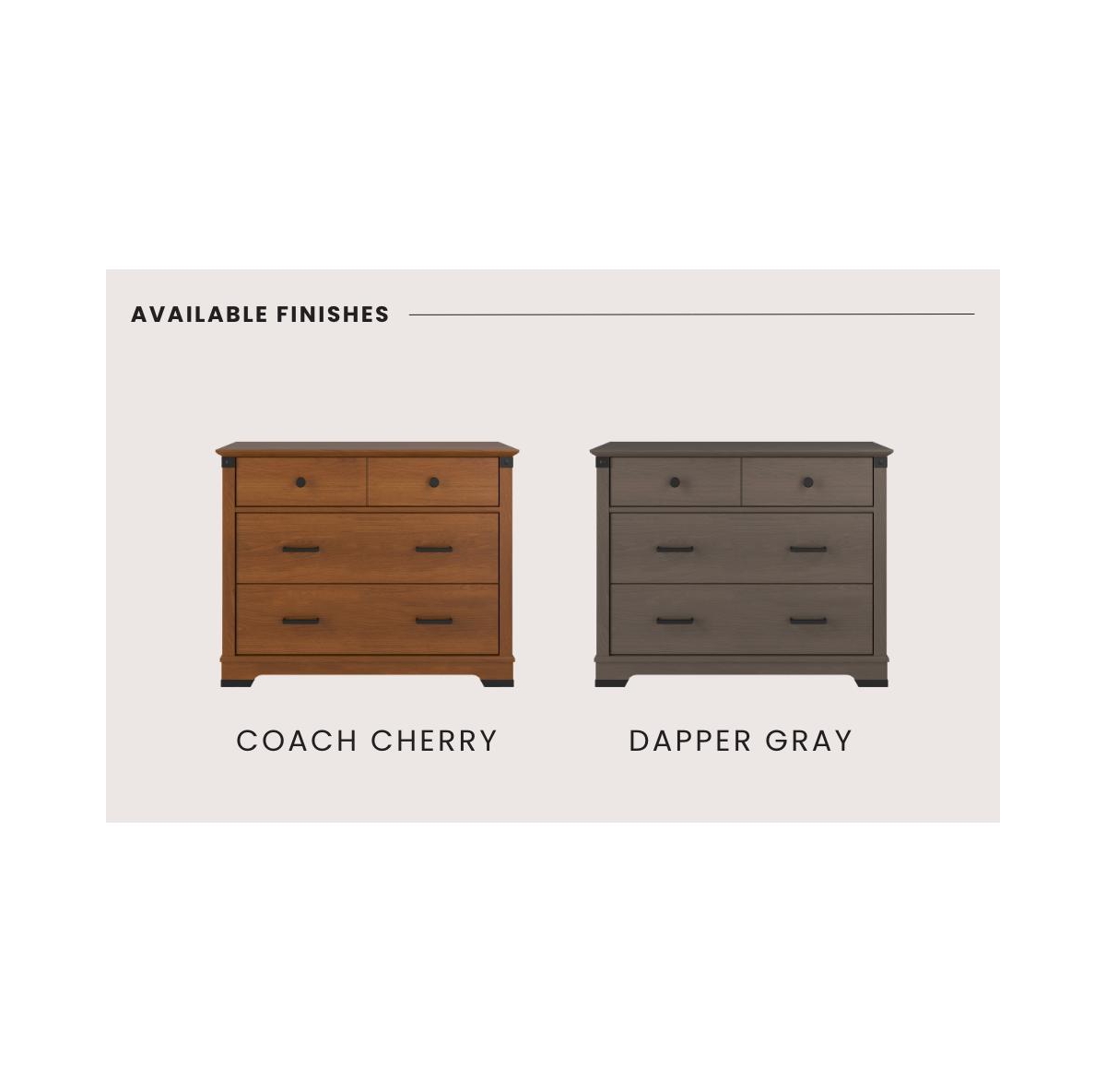 Redmond 3 Drawer Dresser