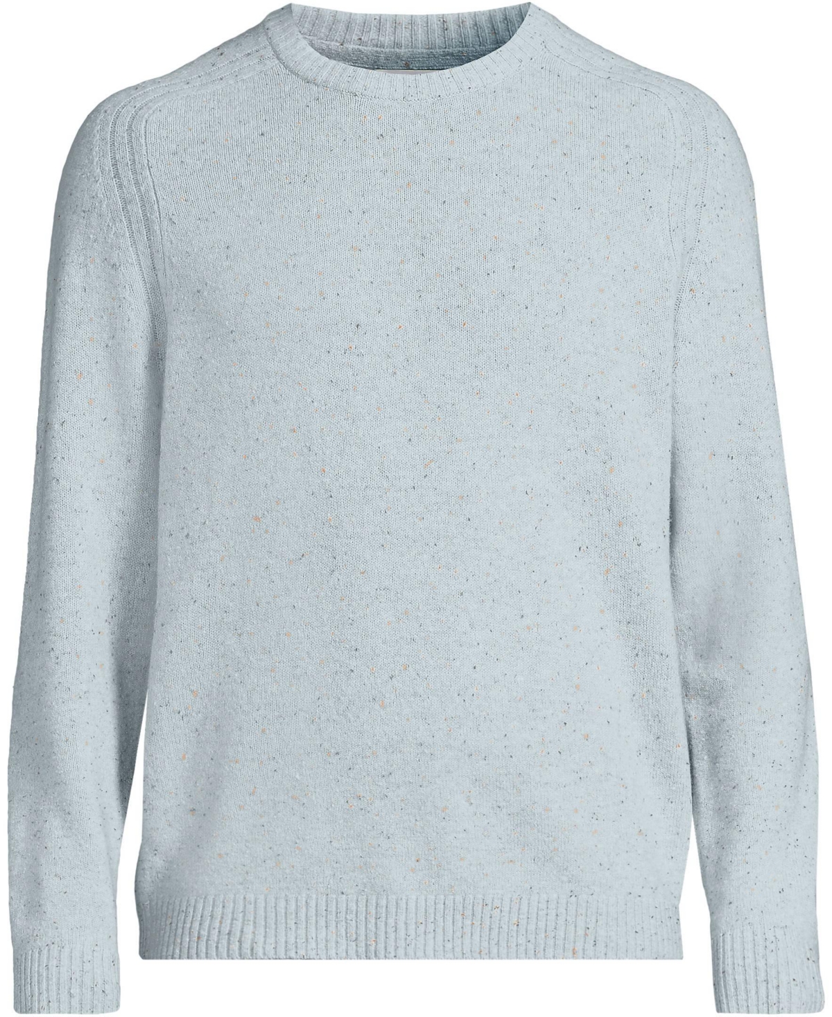 Lands' End Men's Long Sleeve Lambswool Crewneck Sweater