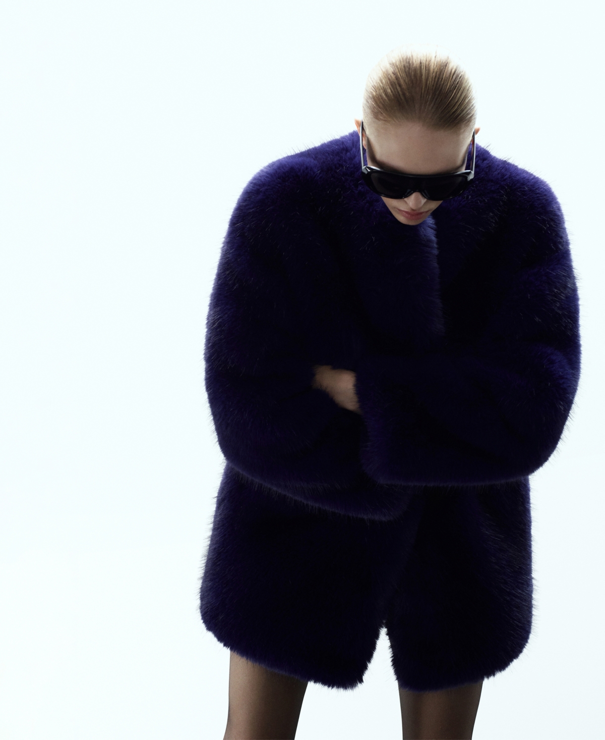 Mango Women's Fur-Effect Coat