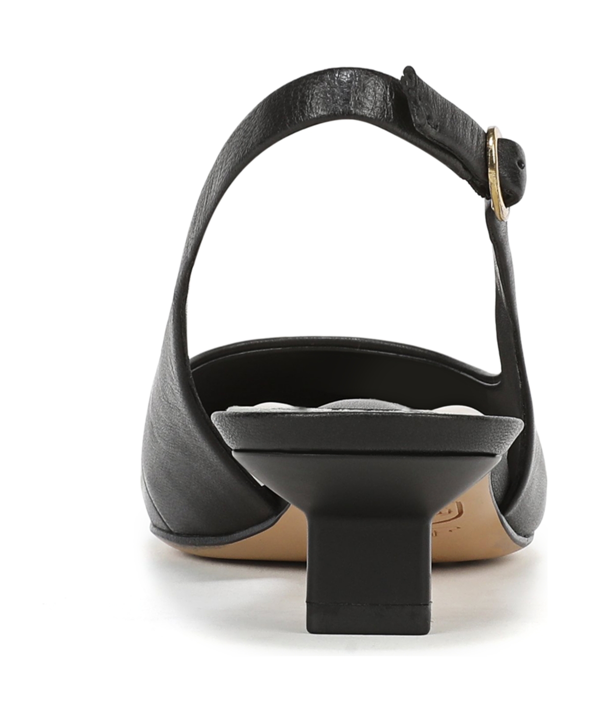 Franco Sarto L-marlow Leather Slingback In Black