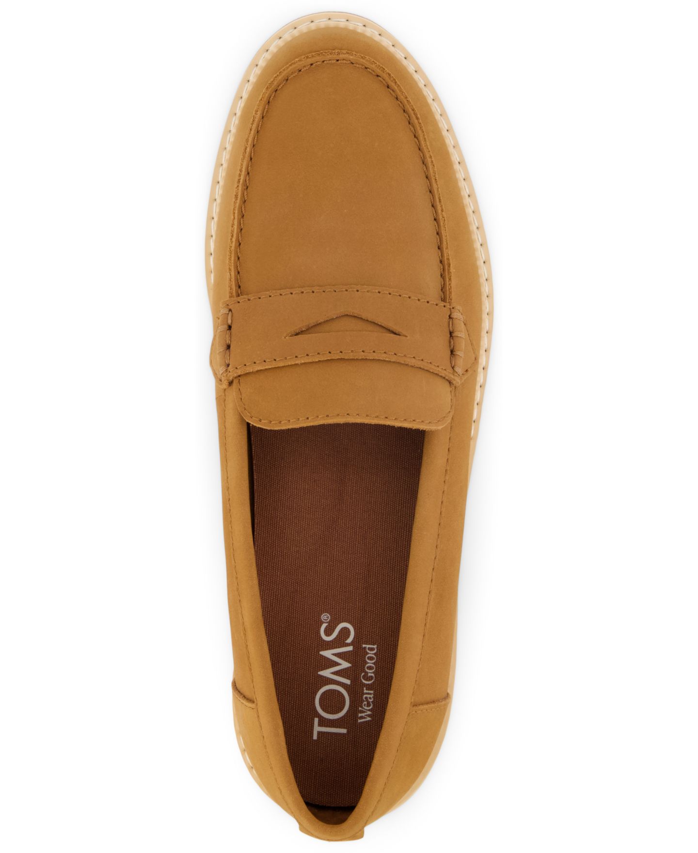 Женские туфли TOMS Marie Slip-On, цвет: Средний коричневый — фото 4