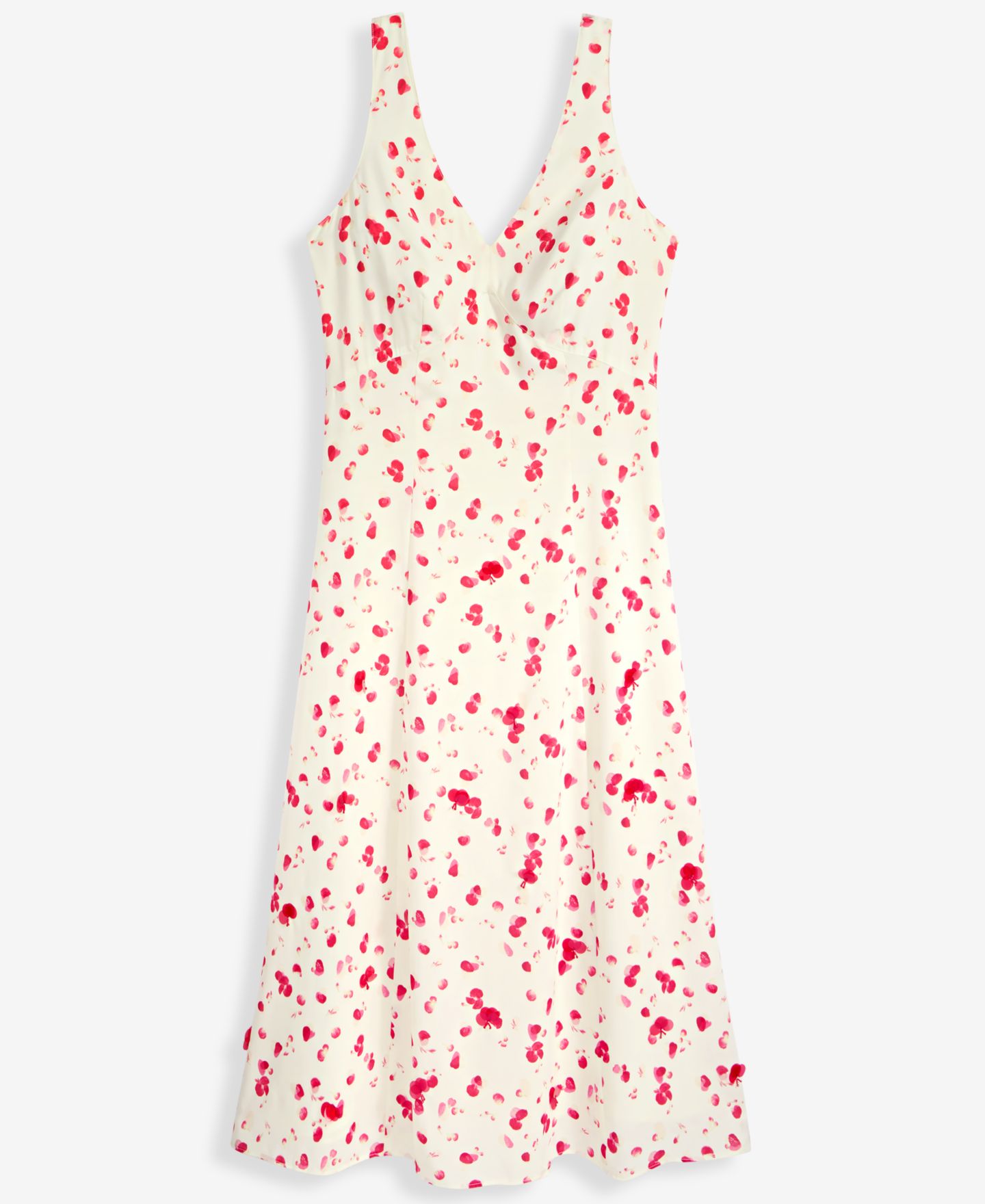 Женское платье On 34th Soft Petal Print Embellished Slip, цвет: Зимняя слоновая кость комбинированный — фото 6