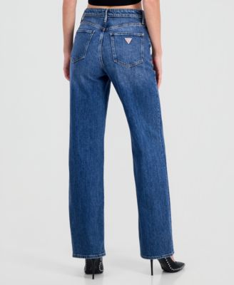 Women's High Rise Straight-Leg Jeans