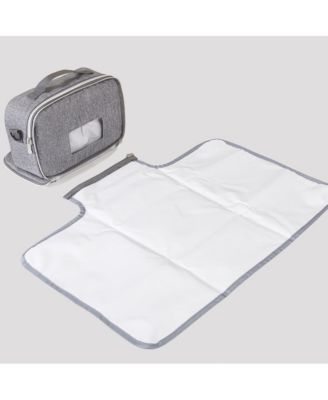 Portable Diaper Bag with Changing Pad, Waterproof Travel Baby Bag