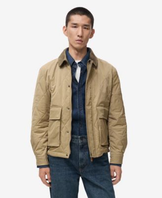 MANGO - Men's Quilted Water Repellent Jacket