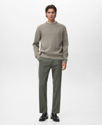 Men's Regular-Fit Pleated Pants