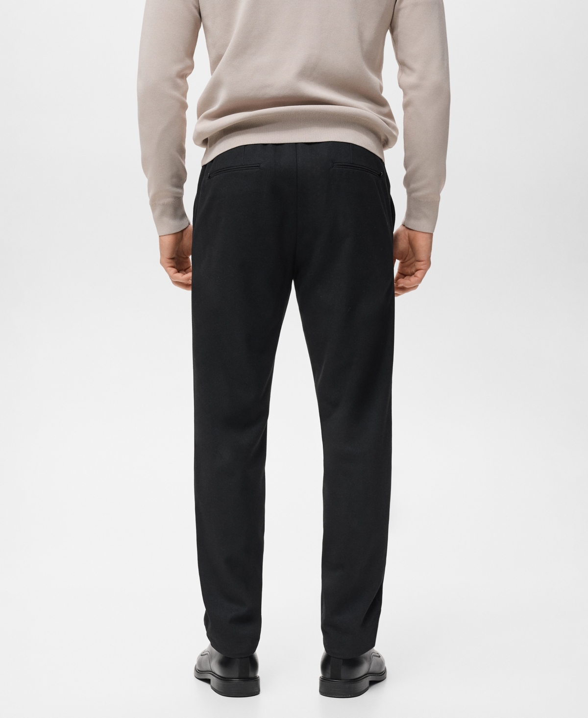 Mango Men's Slim-Fit Thermolite Pants