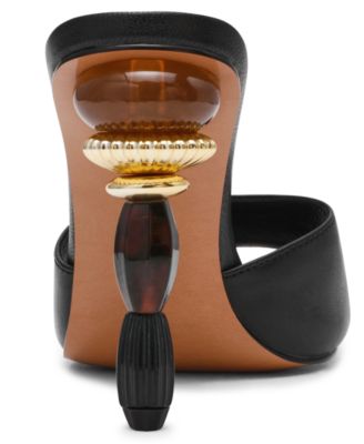 Women's Sia Novelty Square-Toe High-Heel Dress Sandals