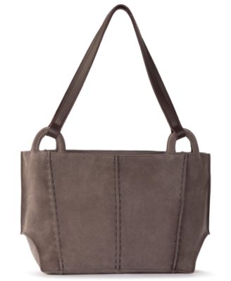 Los Feliz Leather Zipper Satchel Bag