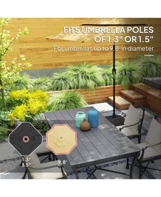 Square Patio Umbrella Base Holder, Outdoor Umbrella Sd,