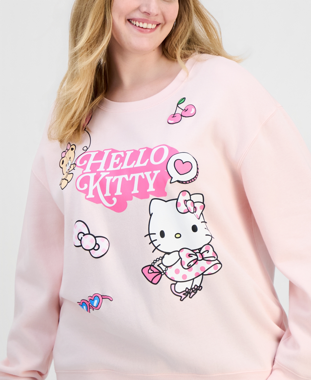 Love Tribe Trendy Plus Hello Kitty Sweatshirt