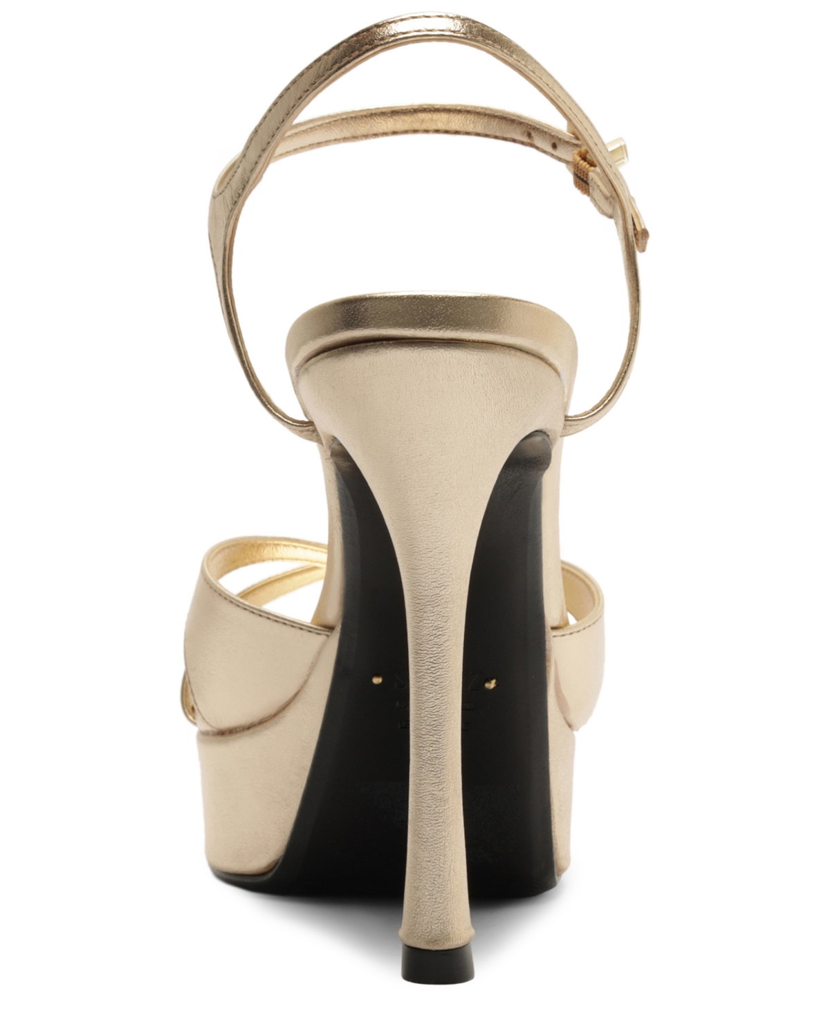 Schutz Maxine Platform Sandal In Gold