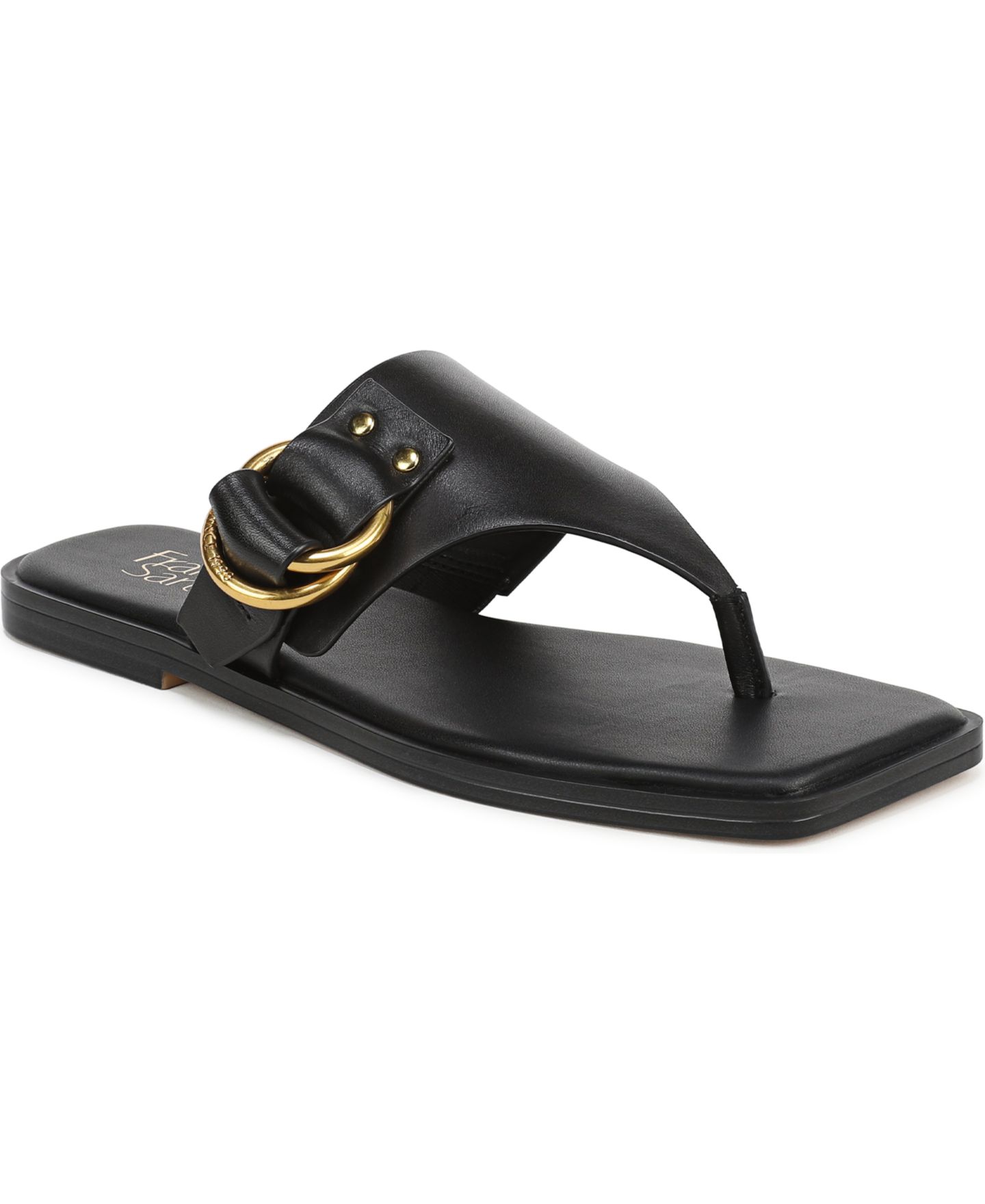 Женские сандалии Franco Sarto Mavie Open Toe Thong, цвет: Льняной белый — фото 6