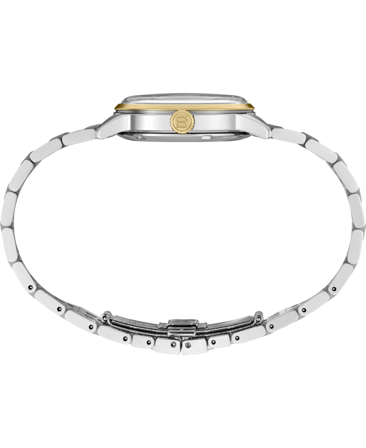 Seiko Women's Presage Cocktail Time Mid-size Two-tone Automatic Bracelet Watch, 34mm In Metallic