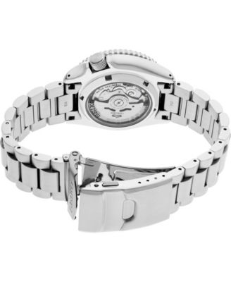 Men's 5 Sports Silver Stainless Steel Bracelet Watch, 42.5mm