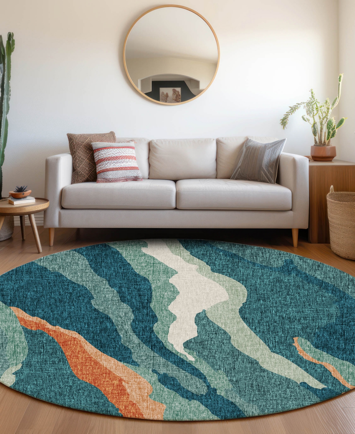 Dalyn Lorenzo LN4 8'x8' Round Area Rug