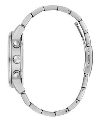 Women's Silver-Tone Analog Watch, 44mm