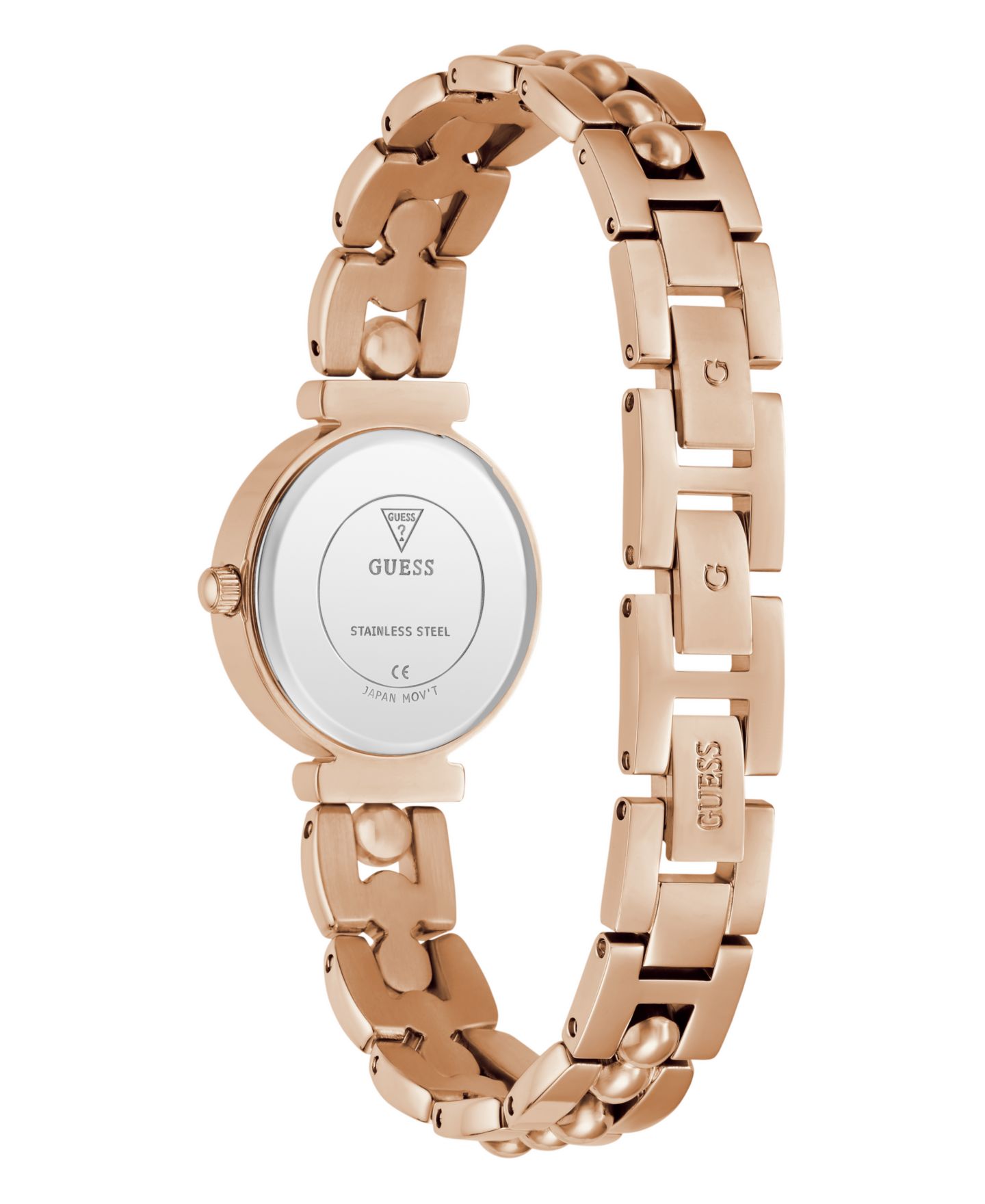 Женские часы GUESS Rose Gold-Tone Analog Watch, 26mm — фото 3